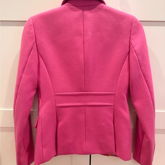 J. Crew Pink Wool Women's Blazer - Picture 7 of 8